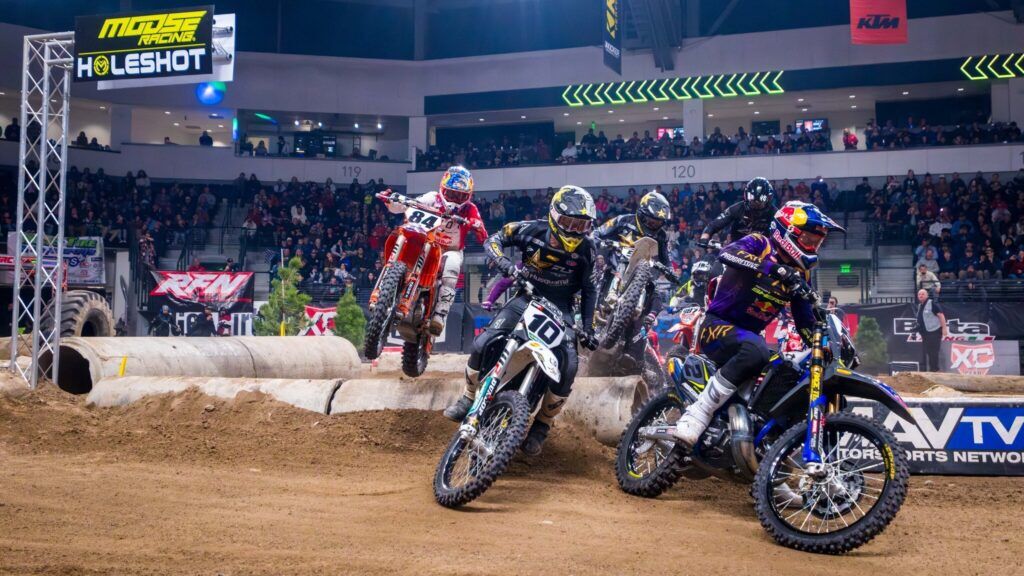 Endurocross racing on MavTV