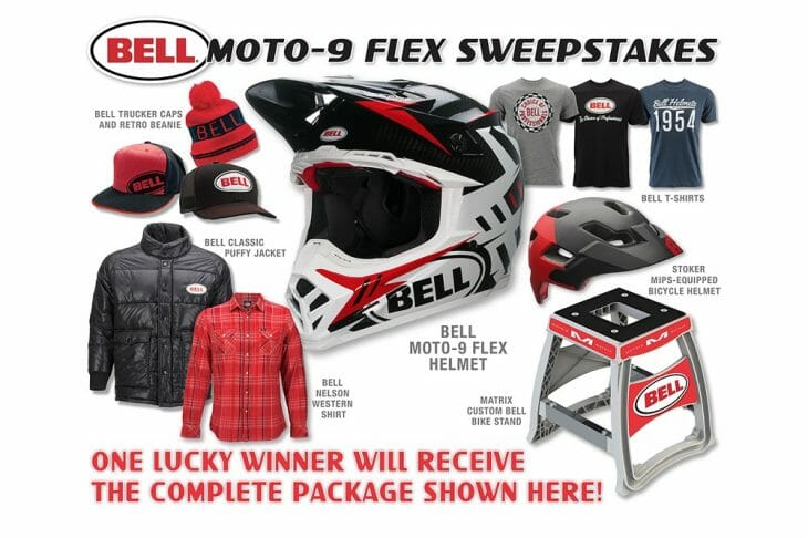 Bell Helmets' Moto-9 Flex Sweepstakes