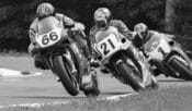 Mat Mladin at Brainerd in 1997 on the Ferracci Ducati 916 Superbike.