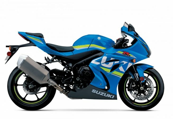 Blue GSX-R