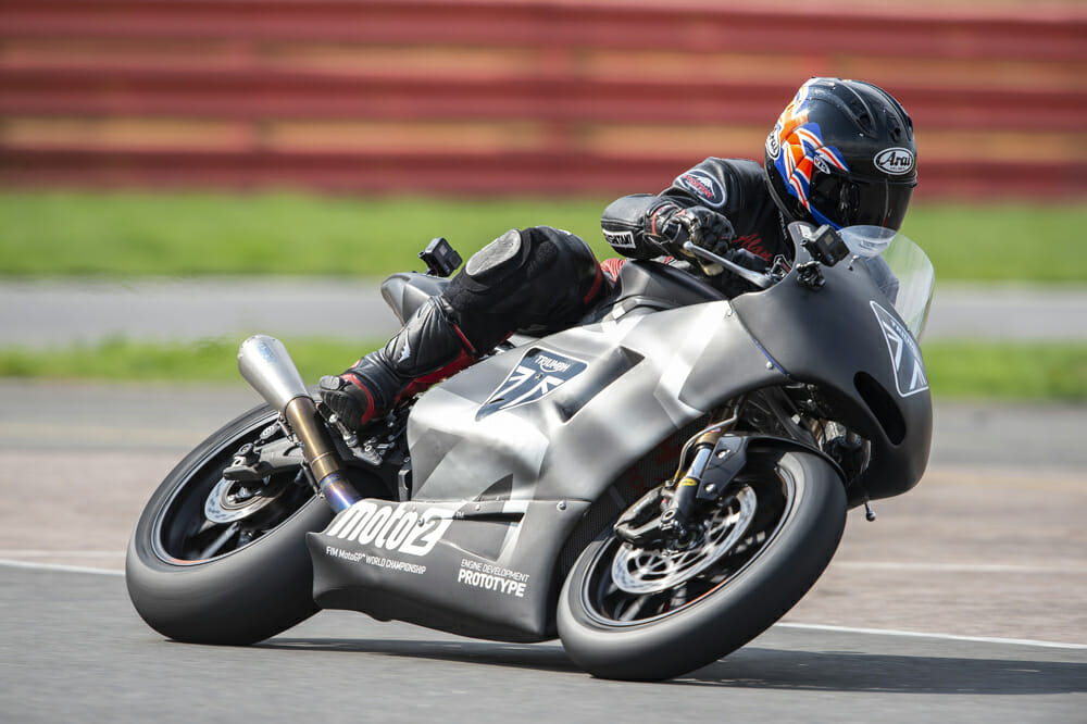 ritme Oorzaak Electrificeren Triumph Moto2 Prototype | Racer Test - Cycle News
