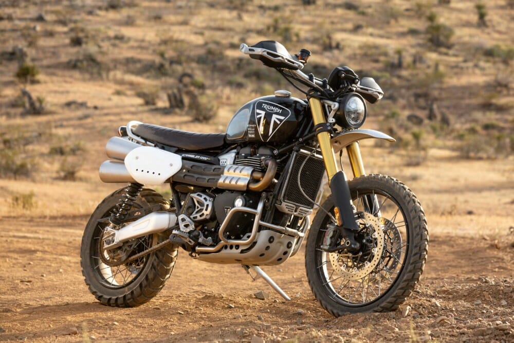 Ernie Vigil To Race Triumph's New Scrambler 1200 XE at the Grueling Mexican 1000