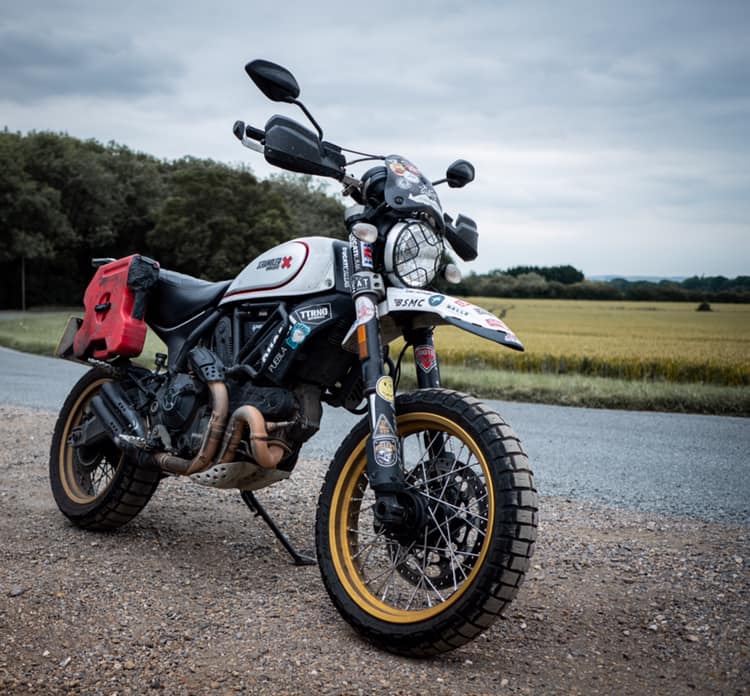 Henry Crew's Ducati Desert Sled Stolen - Cycle News