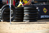 Dunlop has been the spec tire supplier for flat track racing for decades.