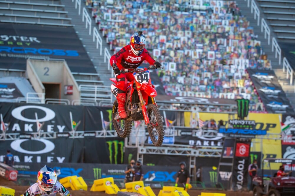 Team Honda HRC Supercross Round 14 Race Recap Cycle News