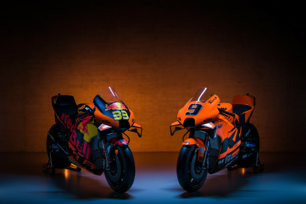 KTM: Red Bull Factory Racing Reveals 2023 MotoGP Livery - webBikeWorld