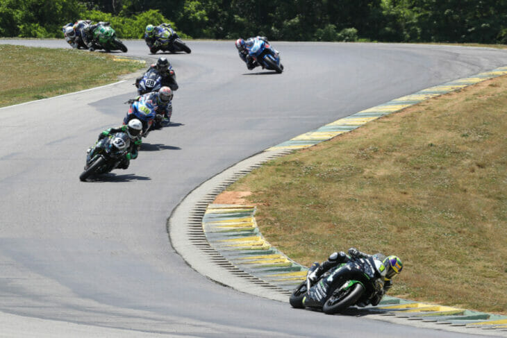 2021 VIR MotoAmerica Results Escalante wins race two podium