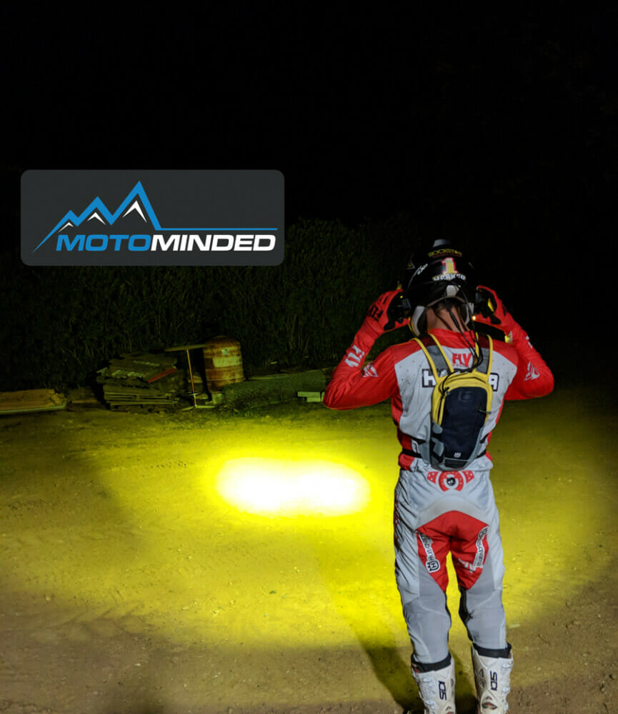 Torch Helmet LED Lights by MotoMinded Cycle News