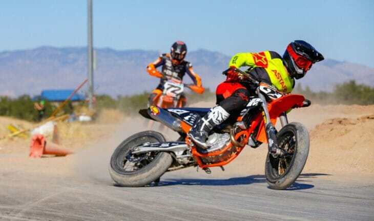 Dustin Hoffman at 2021 AMA Supermoto