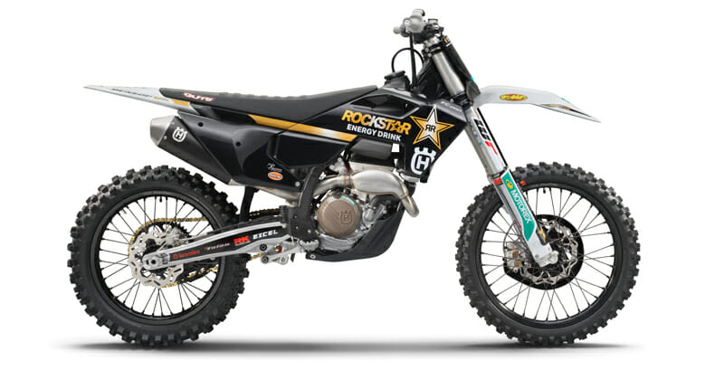 2022 Husqvarna FC 250 & 450 Rockstar Edition First Look - Cycle News