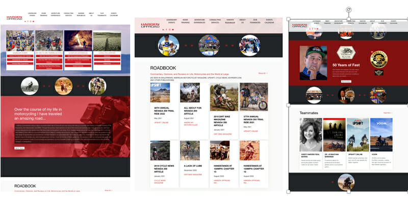 Harden Offroad Website Receives Major Makeover - Cycle News