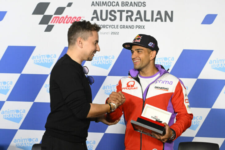 2022 Australian MotoGP News and Results Lorenzo