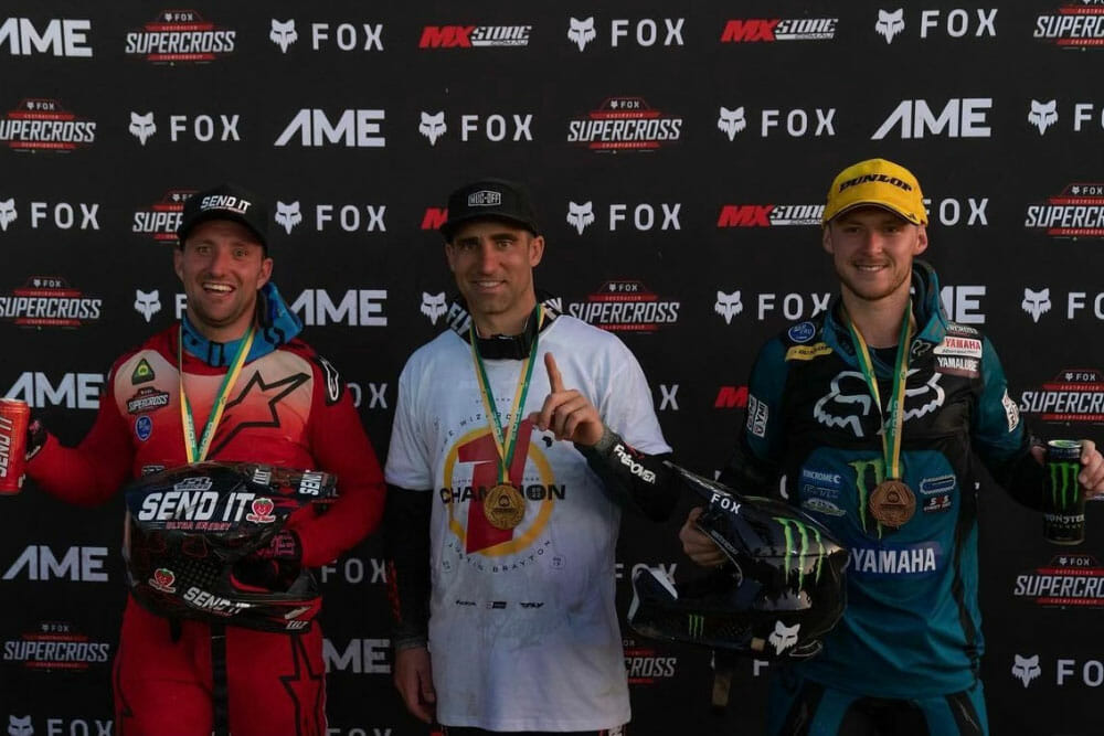 2022 Australian Supercross Round 4 Results - Cycle News