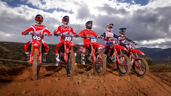 honda racing motocross