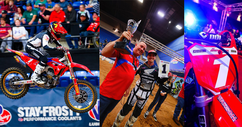 No Surprise: Kyle Peters Wins Arenacross Title, Again - Adventure Rider