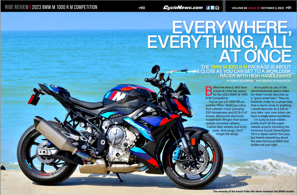 2023 BMW M 1000 RR and M 1000 R, First Look Review