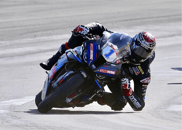 CVMA racer at Chuckwalla Valley Raceway