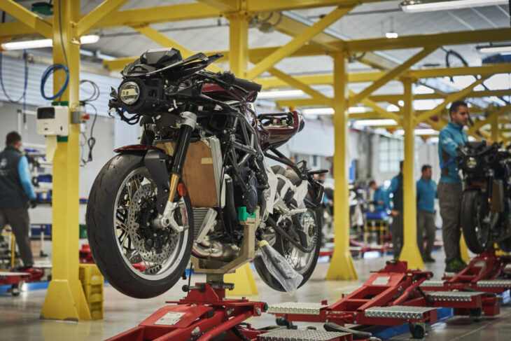 MV Agusta new production line