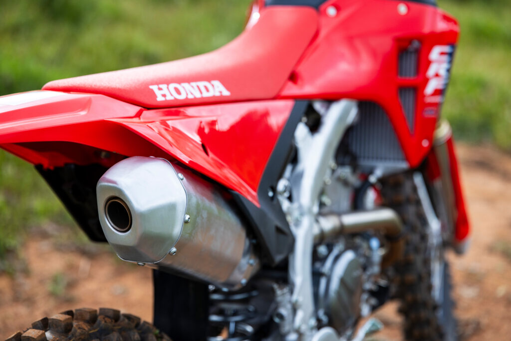 2025 Honda CRF250RX exhaust