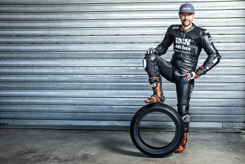 Randy Krummenacher for Mitas Sport Force+ RS Tires