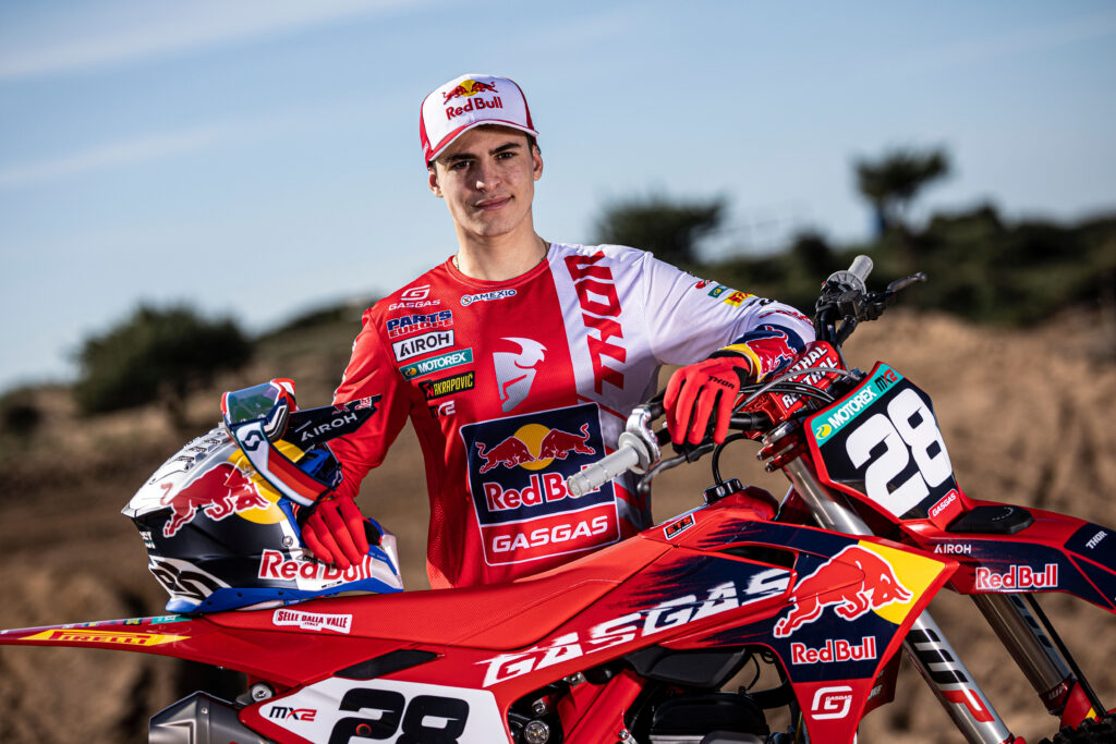 Marc-Antoine Rossi Red Bull GasGas MX2 2024. Photo Juan Pablo Acevedo