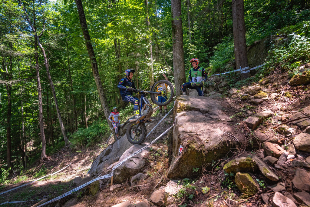 Pat Smage at 2024 AMA/NATC MotoTrials Round 4