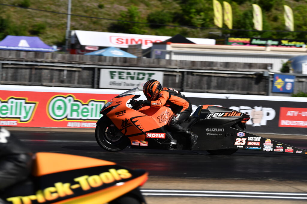 Richard Gadson at Virginia NHRA Nationals