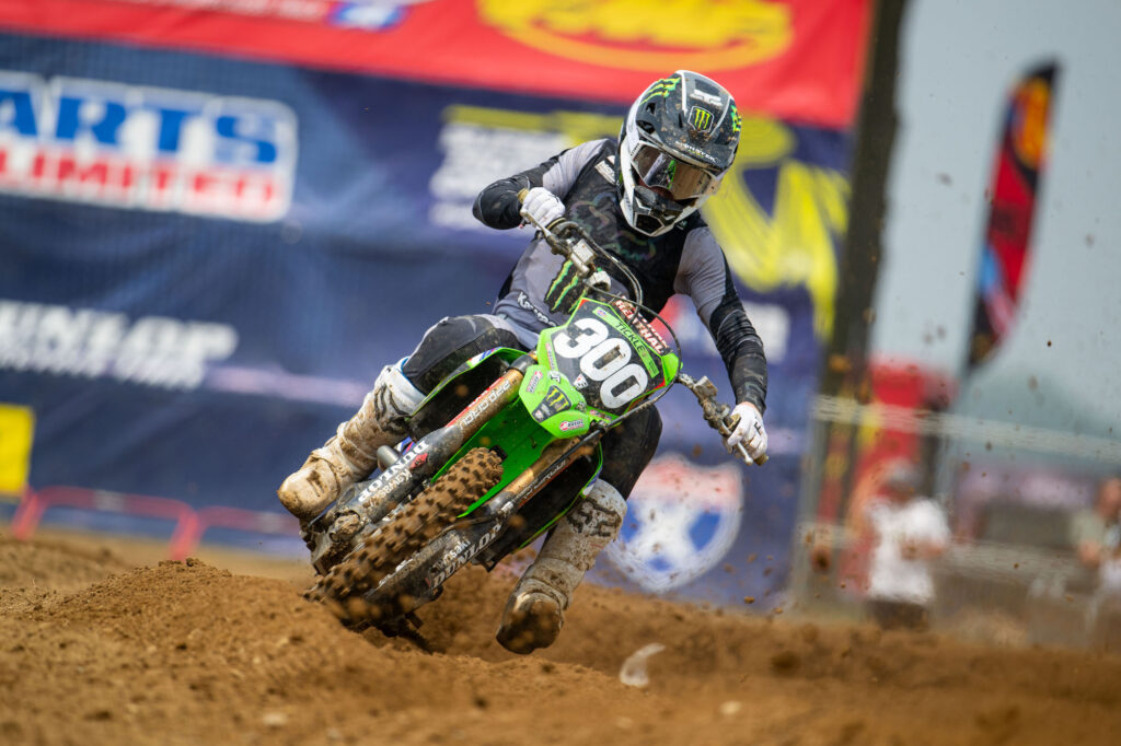 Monster Energy Kawasaki Team Green's Drew Adams 