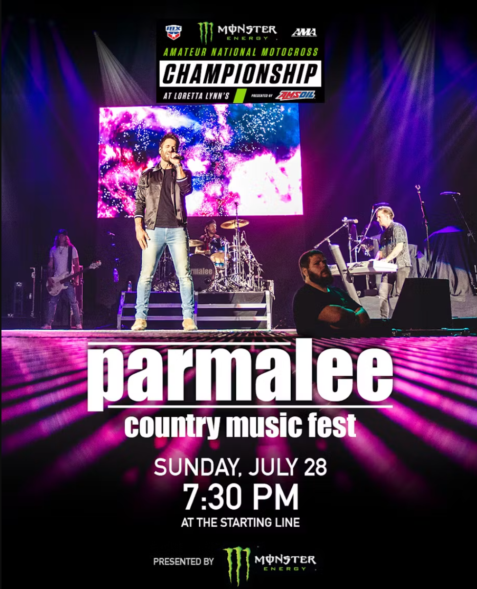 Country Band Parmalee To Headline Monster Energy AMA Amateur National ...