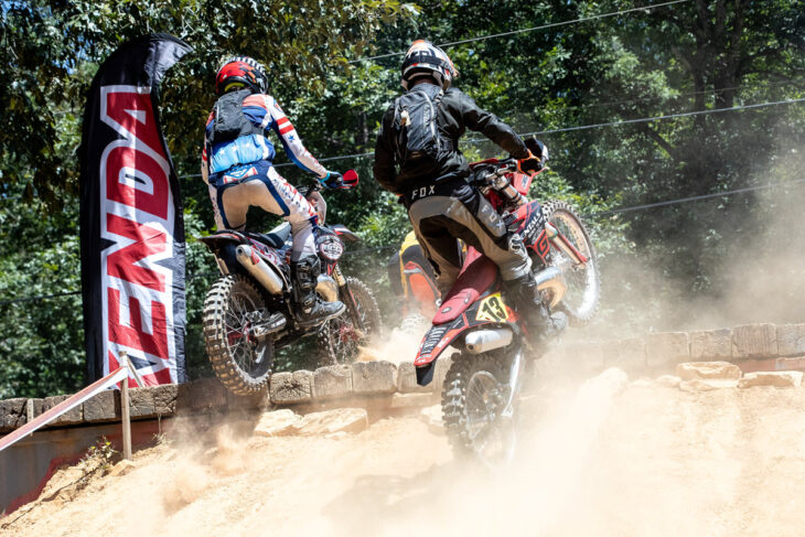 Hard Enduro racers with Kenda Tires at TKO