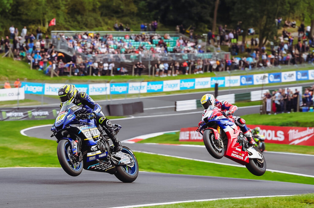 Kyle Ryde and Tommy Bridewell at 2024 British Superbike Cadwell Park