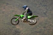 2025 Kawasaki KX450 action