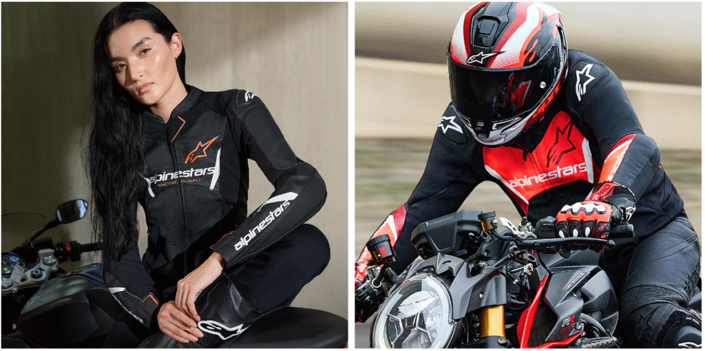 Alpinestars 2025 Faster v3 Leather Jacket and Stella Faster v3 Leather Jacket