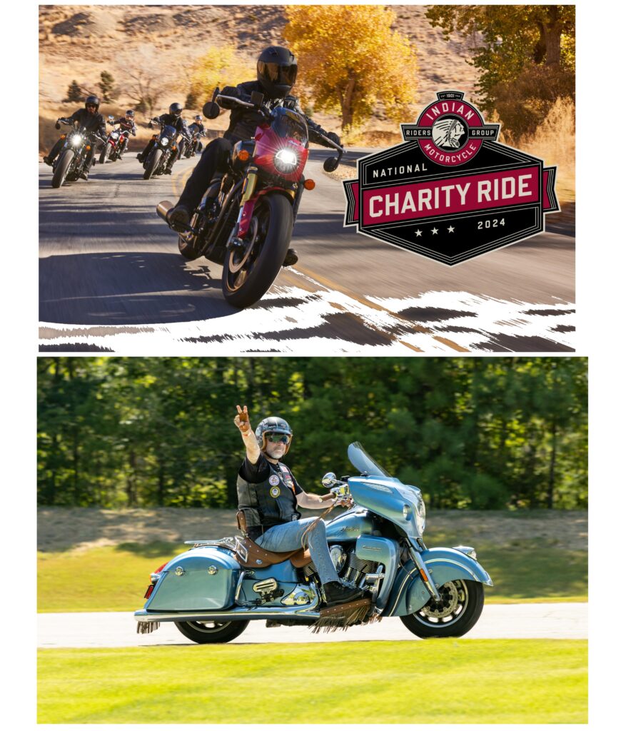 Indian Motorcycle Folds of Honor charity ride