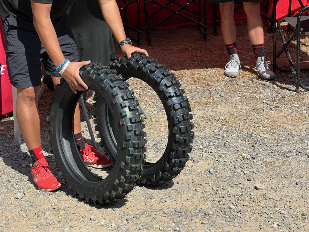 IRC hard enduro and technical trail-riding tires