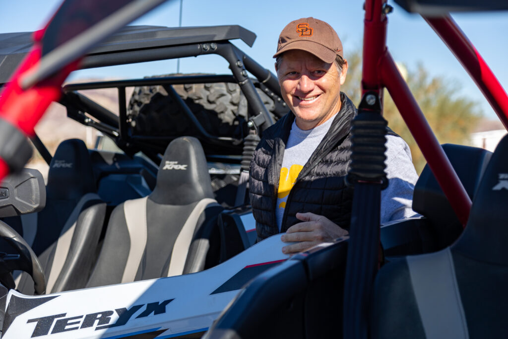 Senator Jones on an OHV Tour at Ocotillo Wells