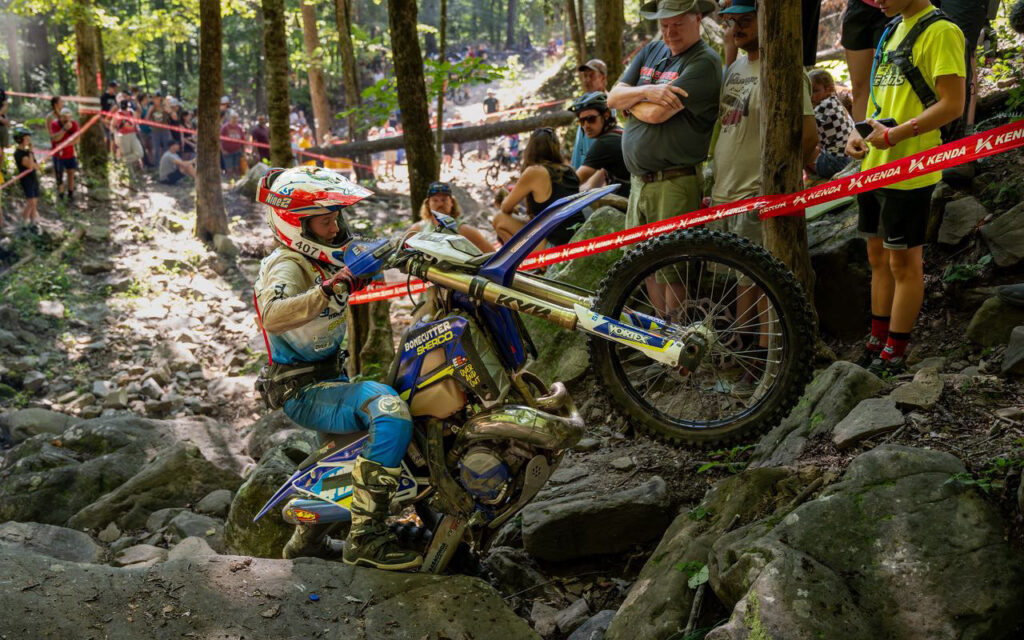 Rachel Gutish secured the Women’s Hard Enduro Performance Award supported by 24MX At Red Bull TKO