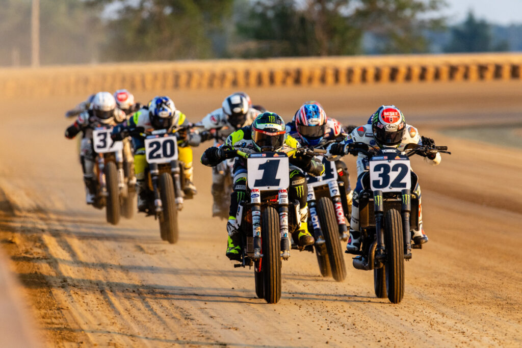 2024 American Flat Track racers