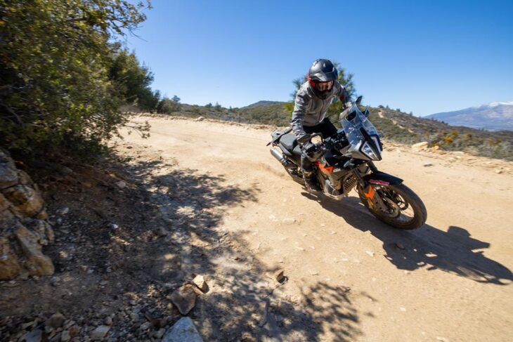 2024 KTM 790 Adventure off-road action