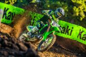 2025 Kawasaki KX450SR action