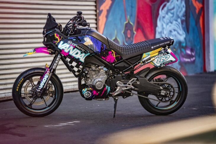 CFMOTO x RSD Ibex 450 Vandal collaboration