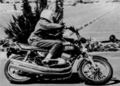 Cycle News Archives 1973 Kawasaki 400 S-3 action