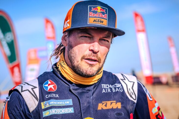 Dakar Rally winner Toby Price Photo: Red Bull Content Pool