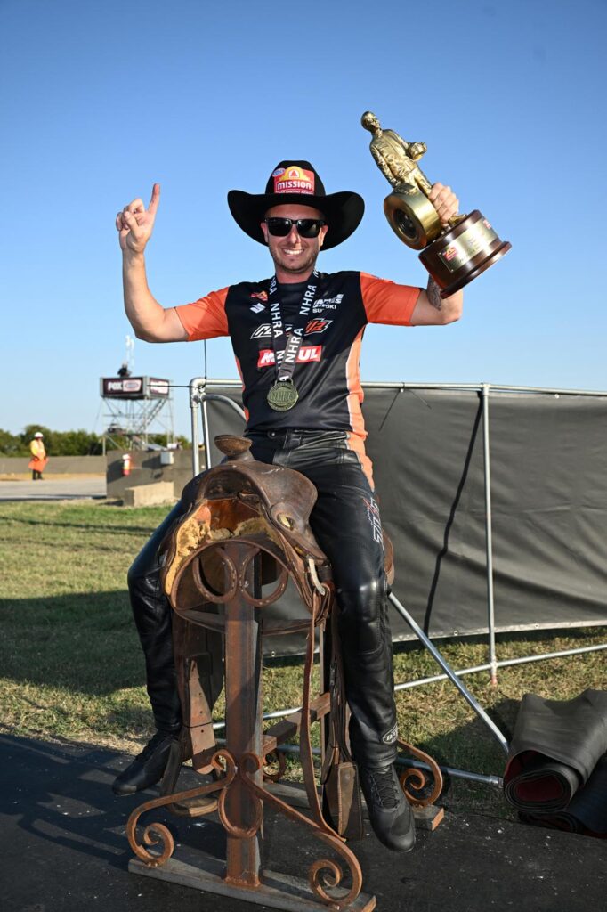 Gaige Herrera at 2024 Texas NHRA Fall Nationals