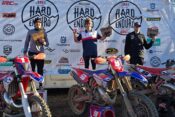 podium at 2024 Fallen Timbers Hard Enduro