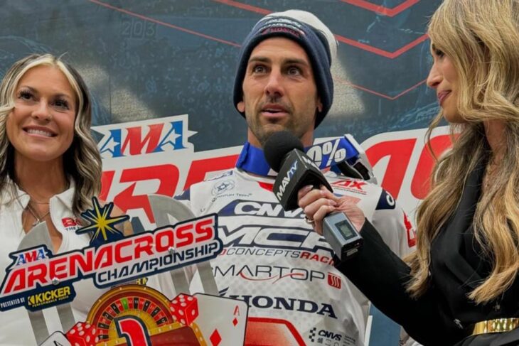 Vince Friese at 2024 Reno Arenacross