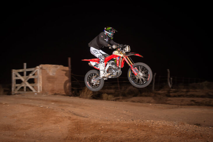 2024 SCORE Baja 1000 Overall Motorcycle Winning Team of Justin Morgan - Tyler Lynn - Brandon Prieto and Ryan Surratt. Photo by GetSome Photo 1000x667