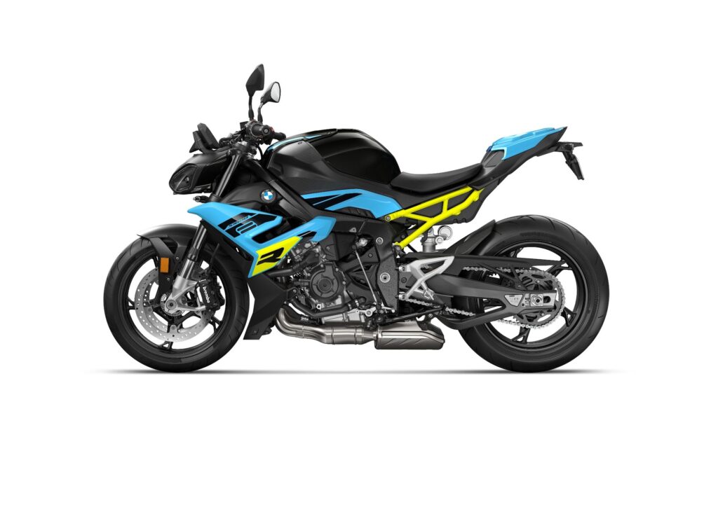 2025 BMW S 1000 R Bluefire with Mugiallo Yellow