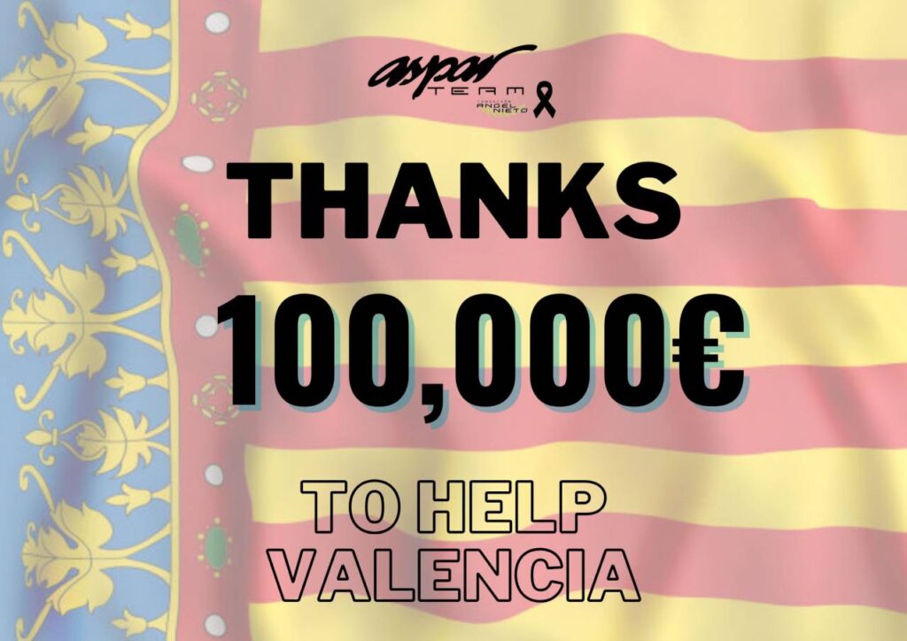 GoFundMe from the Aspar team for Valencia