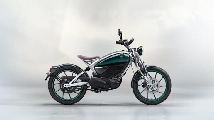 Flying Flea’s new C6 electric motorcycle.